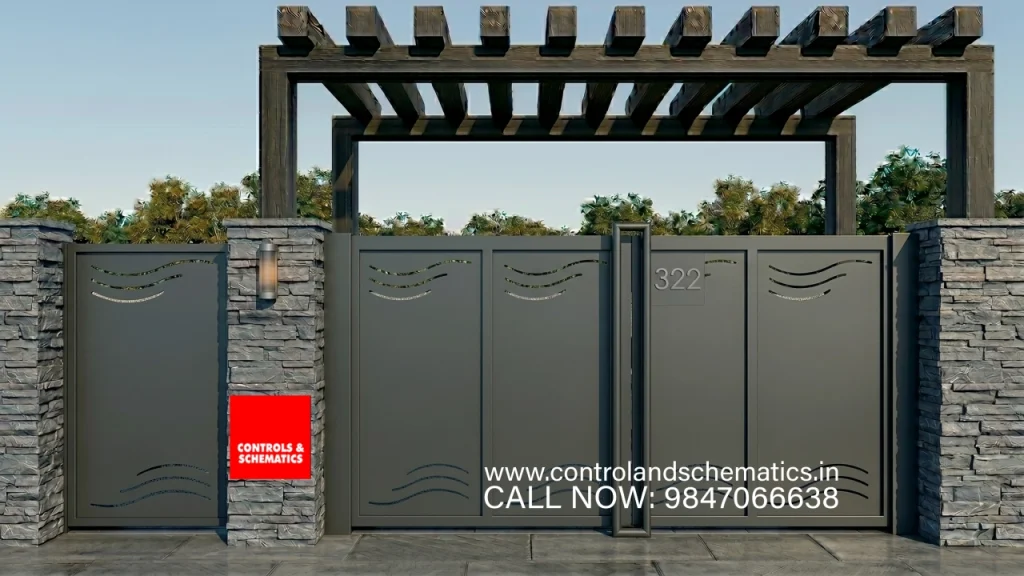 CNC cut gate designs