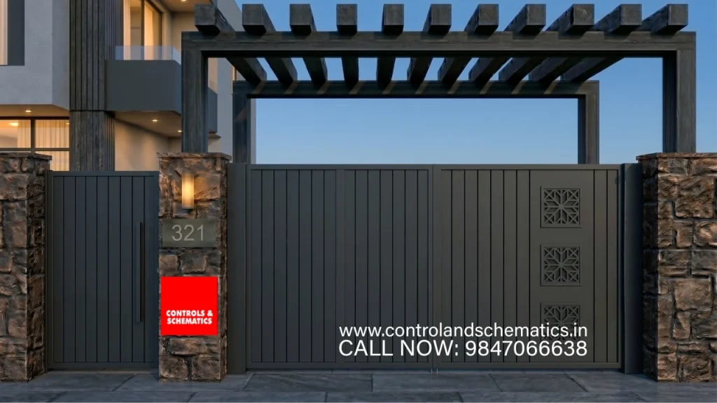 Colonial style gate