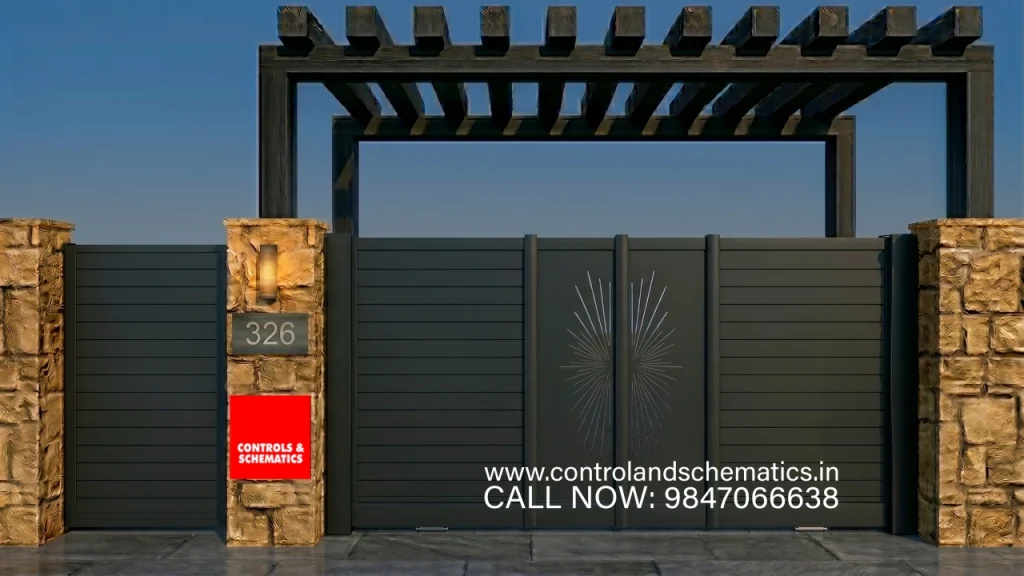 Colonial style gate designs