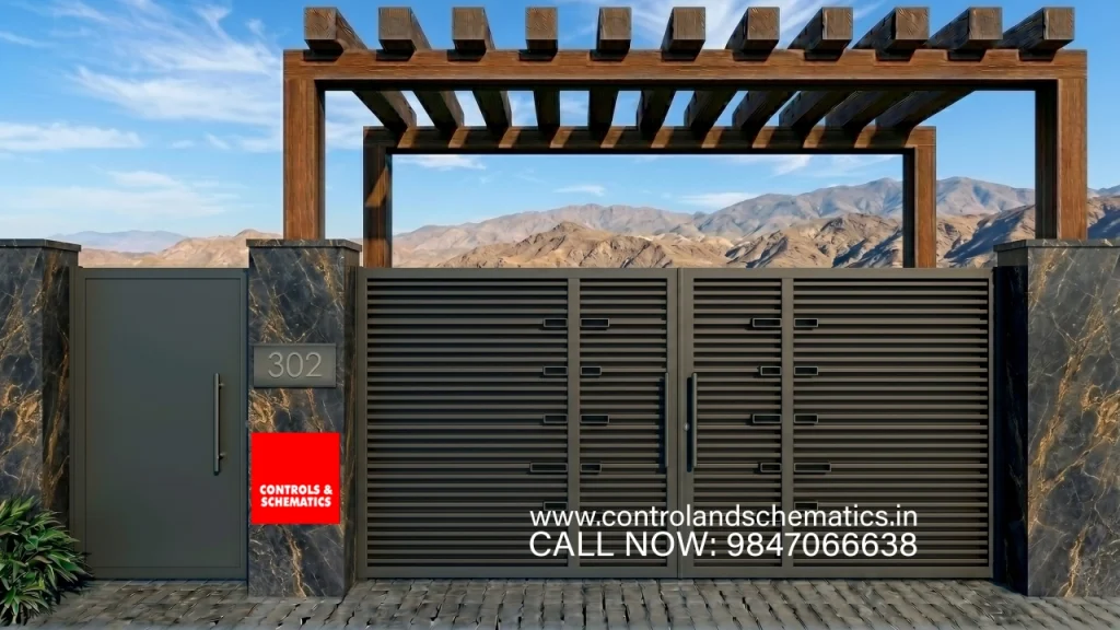 Common styled home gate