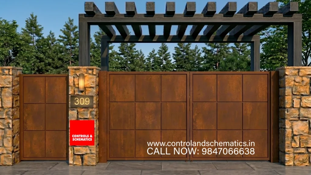 Corton steel gate design