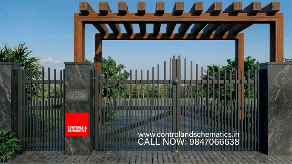 European style home gate