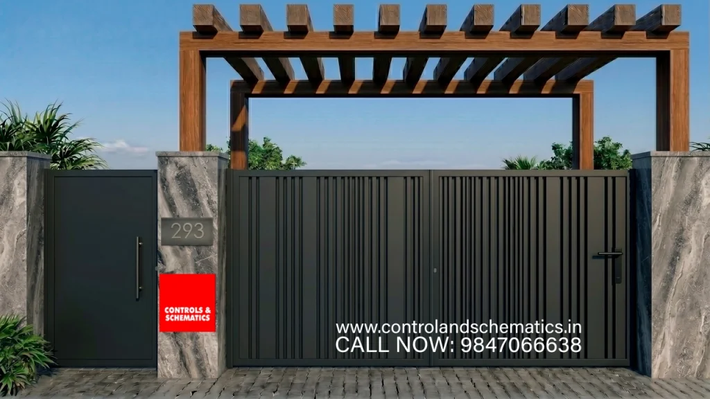 Gate made with tubes
