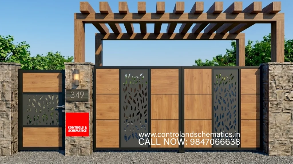 HPL sheet gate