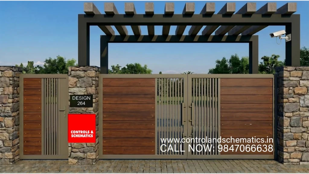 Kerala style home gate