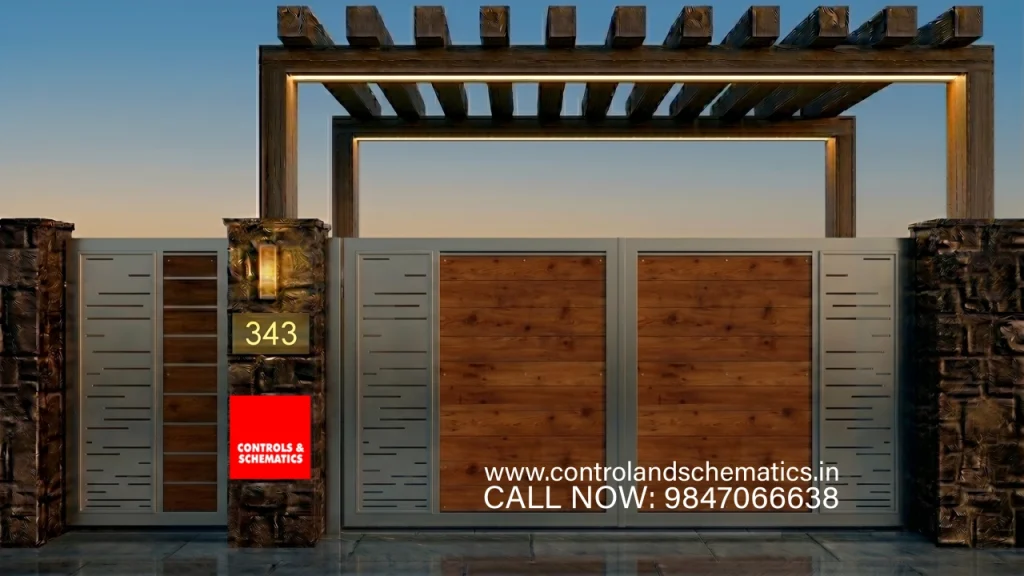 Luxury Stainless steel gate design