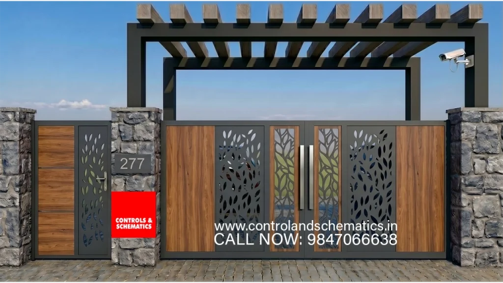 Luxury home gate