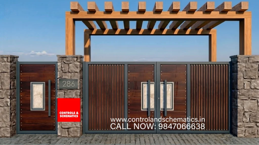Luxury home gate kerala