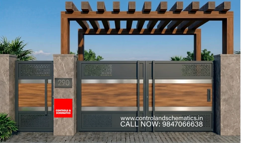 Merino wood gate