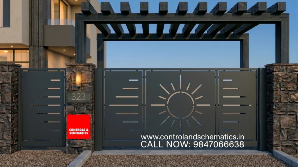 No: 1 Modern home gate