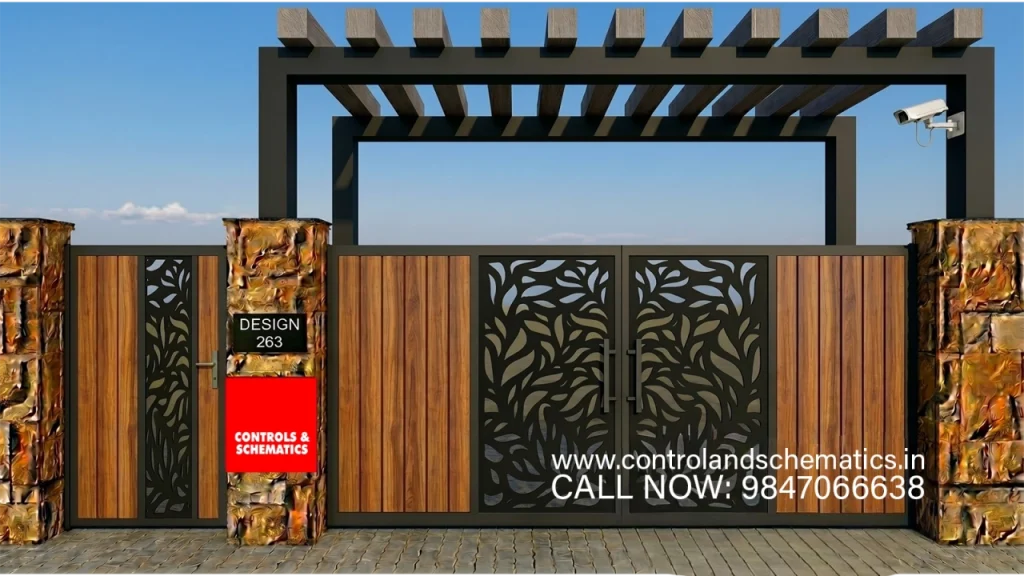 Modern home gate design