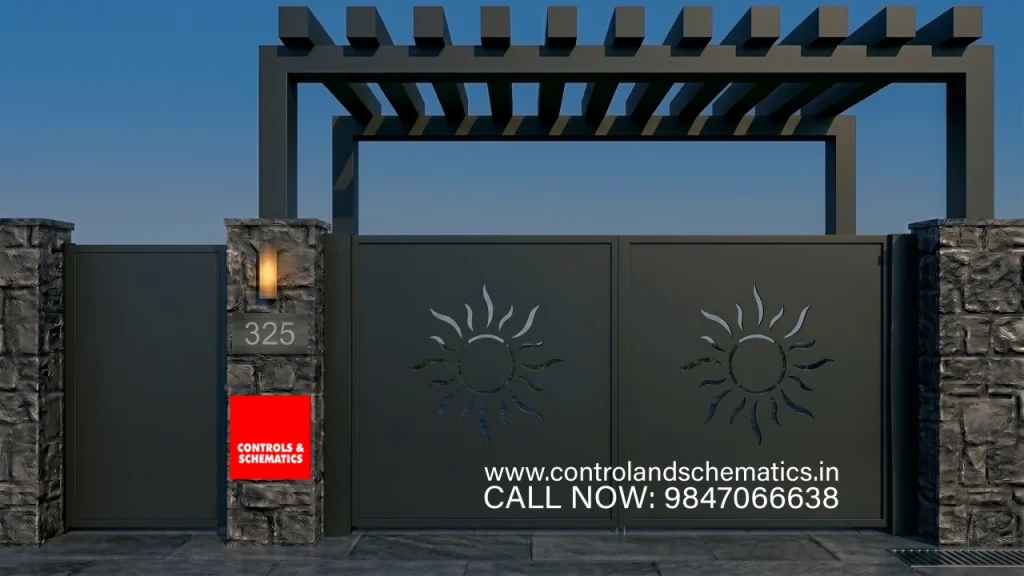Traditional home gate