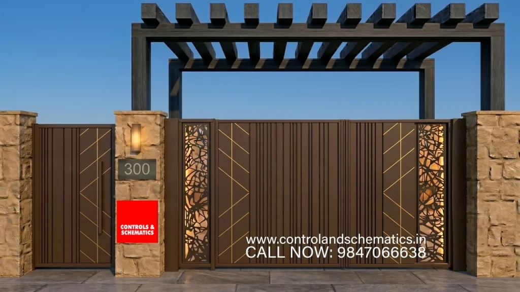 Ultra luxury gate design Kerala