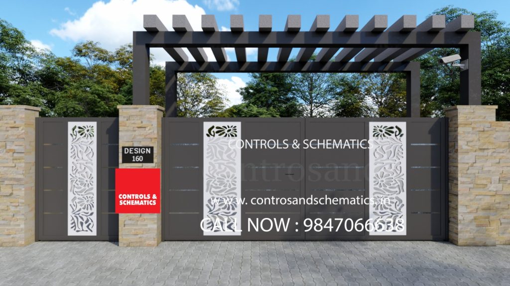 floral-pattern-modern-gate-design