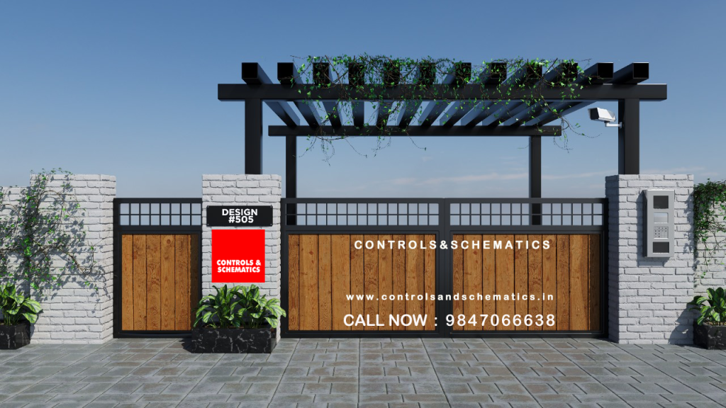 wood-panel-gate-design-modern-home