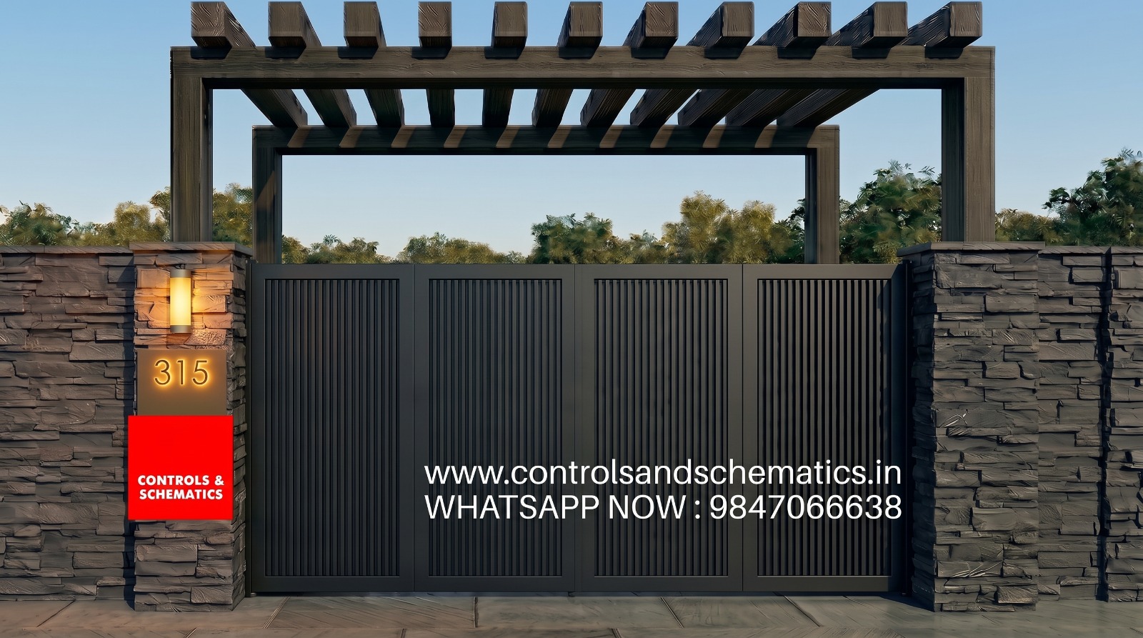 Low cost gate design for home in Trivandrum