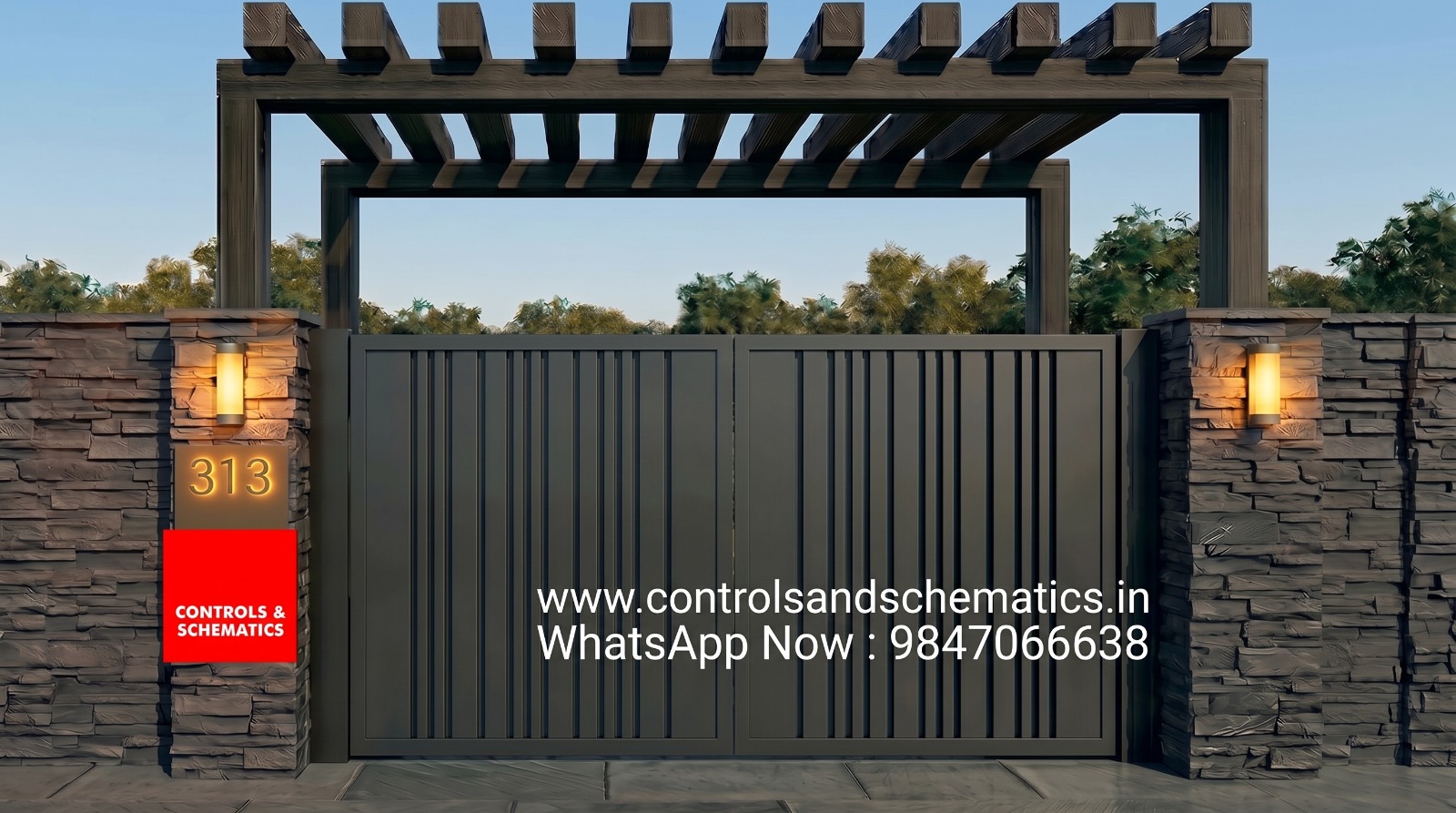 Economy low budget gate design in Trivandrum